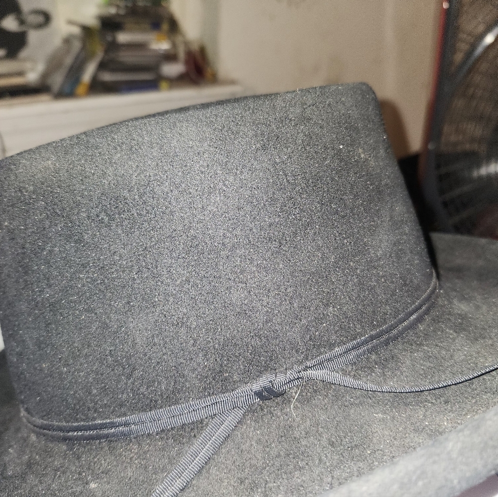 VTG resistol non conforming vaquero cowboy hat made in texas - Picture 10 of 10